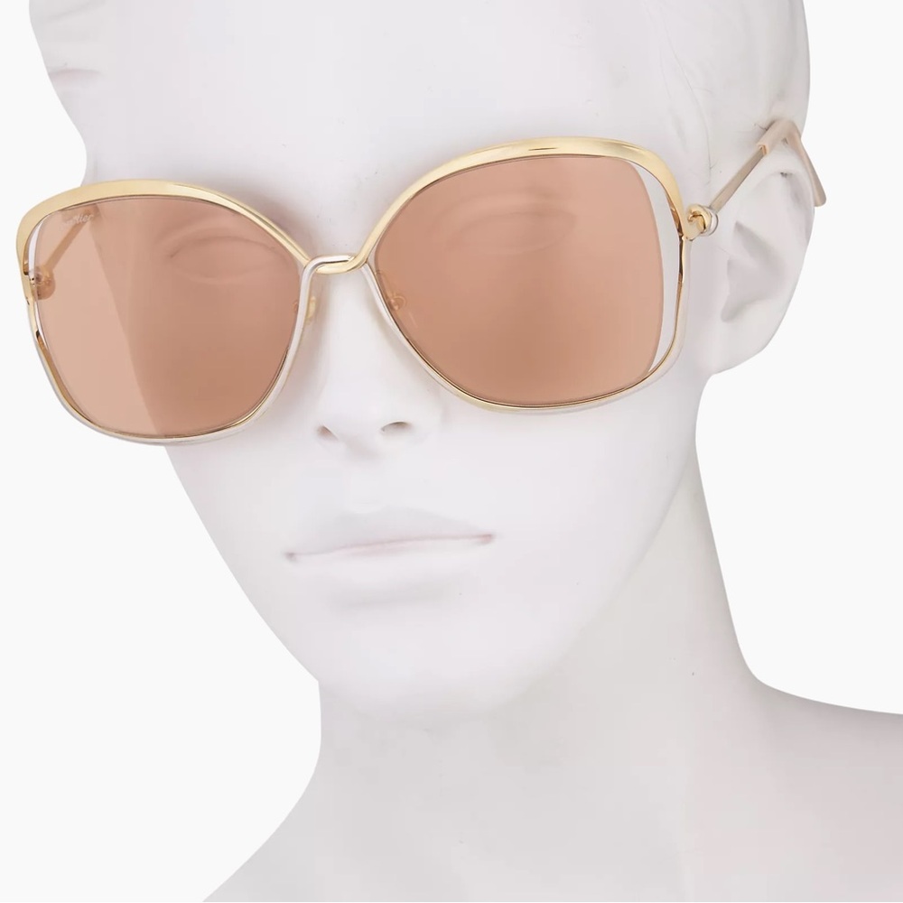 Cartier Gold Women's Sunglasses
